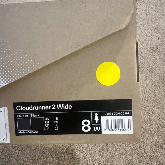 On Cloud Cloud Runners - worn once - Picture 3 of 6